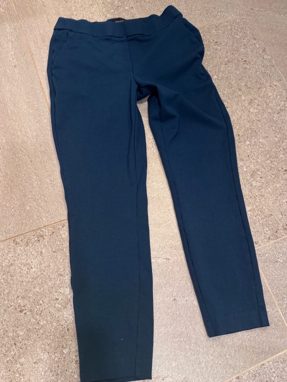 Jules & Leopold Straight Leg Pants in Teal